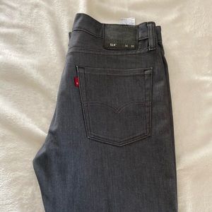 Stone Washed Charcoal Gray Levi's